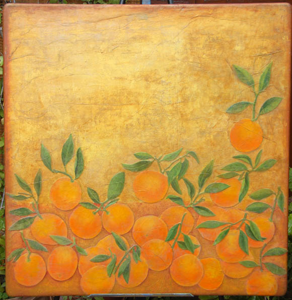 Naranjas en rama